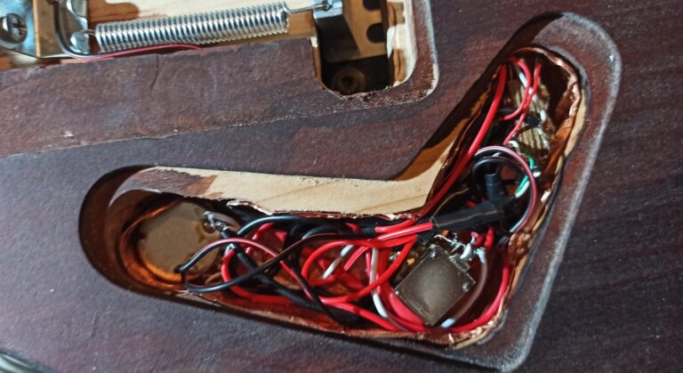 Cover 278899 cablaggio corpo chitarra elettrica