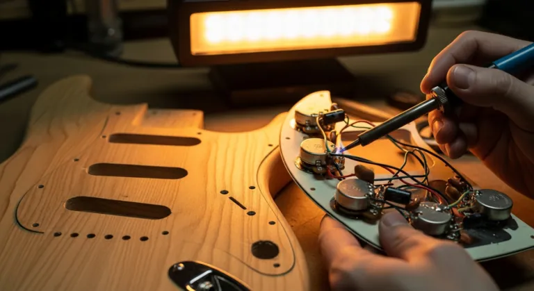 Riparare una chitarra elettrica