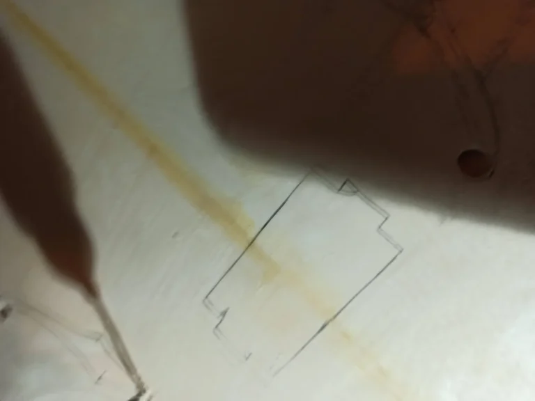 Disegno corpo chitarra