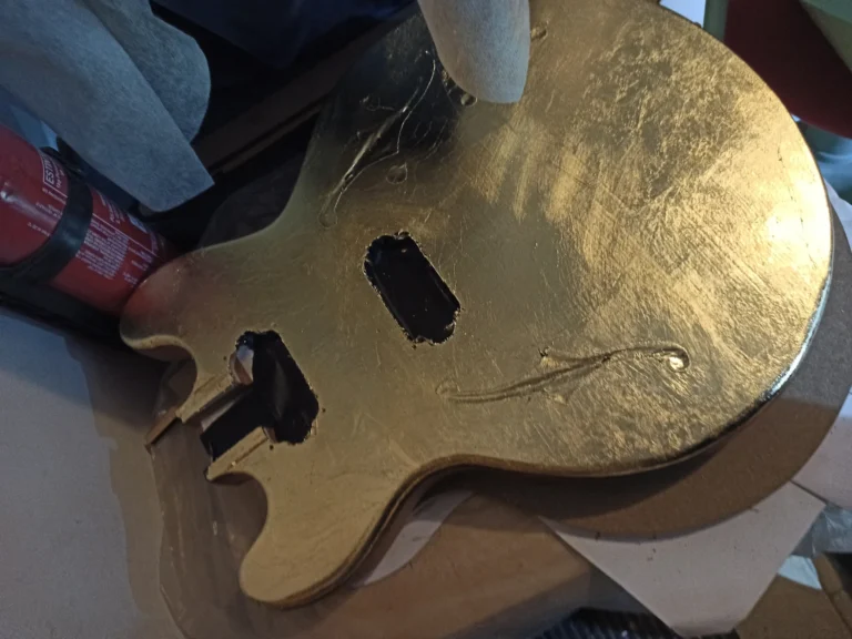Es339 preparazione corpo foglia oro