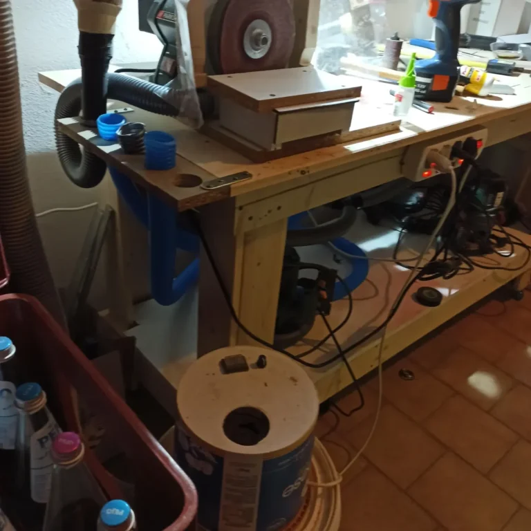 Preparazione corpo banco lavoro