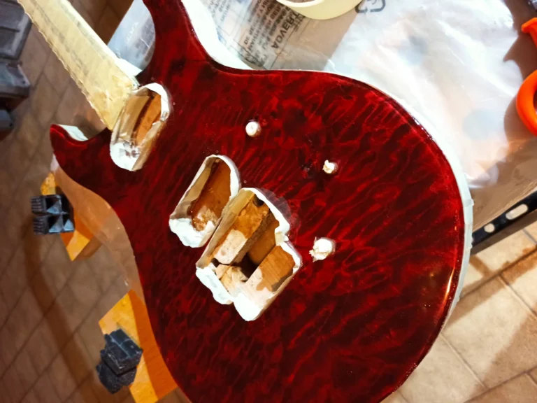 preparazione corpo chitarra elettrica img 01 01