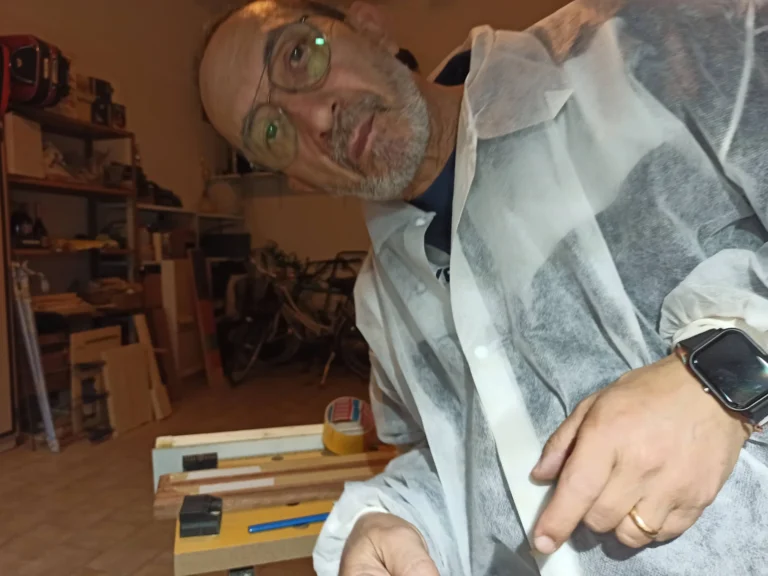 Preparazione corpo strumento