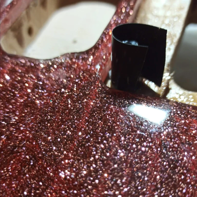 Verniciatura corpo glitter