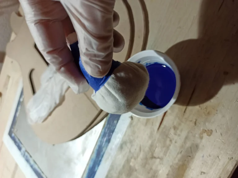 Verniciatura corpo spugnetta